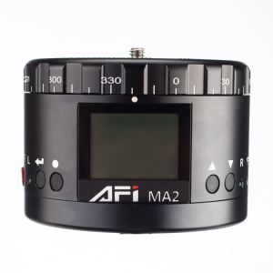 Metalo 360 ° savarankiškai pasukantis panoraminis elektros variklio rutulinis galvutė, skirtas DSLR fotoaparatui AFI MA2